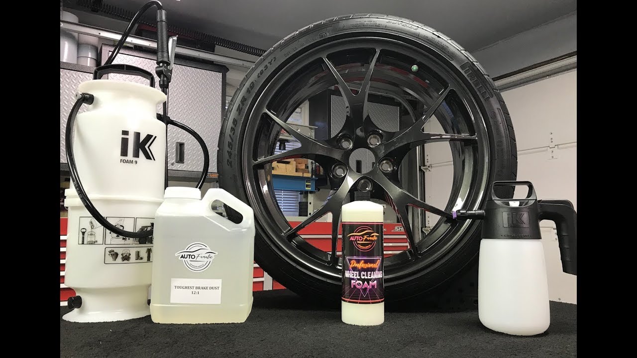 Auto Fanatic Wheel Cleaner Mix Ratios & Demo