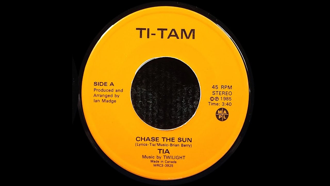 Tia Hofgraff [McGraff] - Chase The Sun/Rock And Roll Corvette (1985)