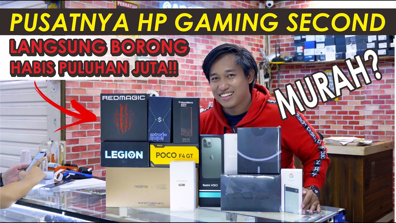 Berburu HP GAMING Second TERMURAH?? Di JAKARTA
