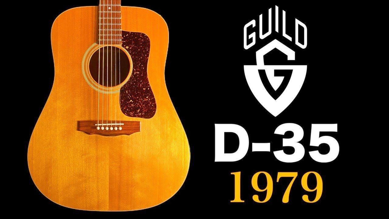 【弾き比べ有り】アコギ御三家だったギルドってどう？【Guild D-35 NT 1979年製】＆ 質問コーナー「綺麗な杢目は音に関係ある？」（完全予約制 アコギ専門店 オットリーヤギター）