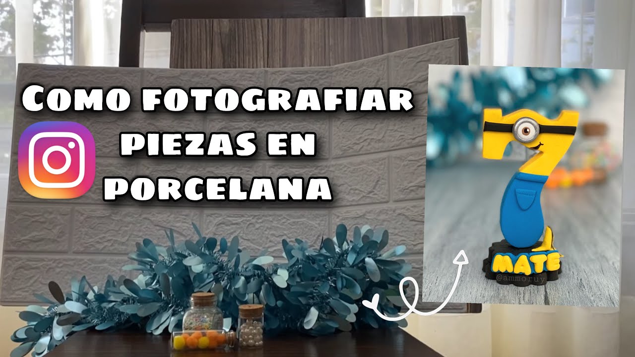 COMO SACAR FOTOS PARA REDES DE  PIEZAS EN PORCELANA FRIA . TIPS