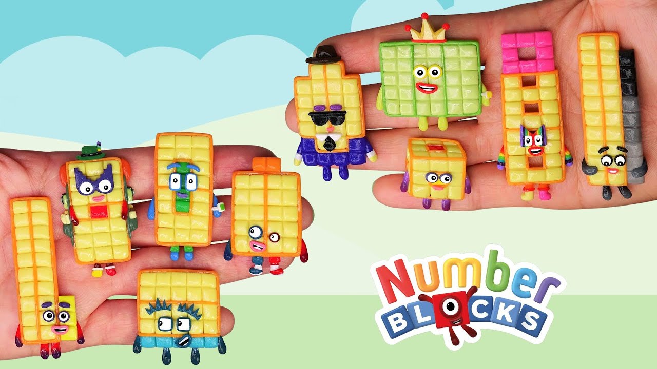 NUMBERBLOCKS PART 3! 21-30 Polymer Clay Tutorial