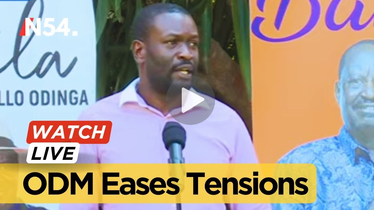 ODM Party Latest News LIVE: ODM Eases Tensions with Reconciliation Push – News54