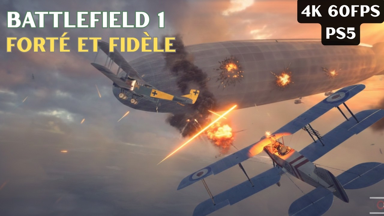 Battlefield 1 – Friends in High Places: Forte et Fidele | No Commentary | PS5 | 4K 60FPS