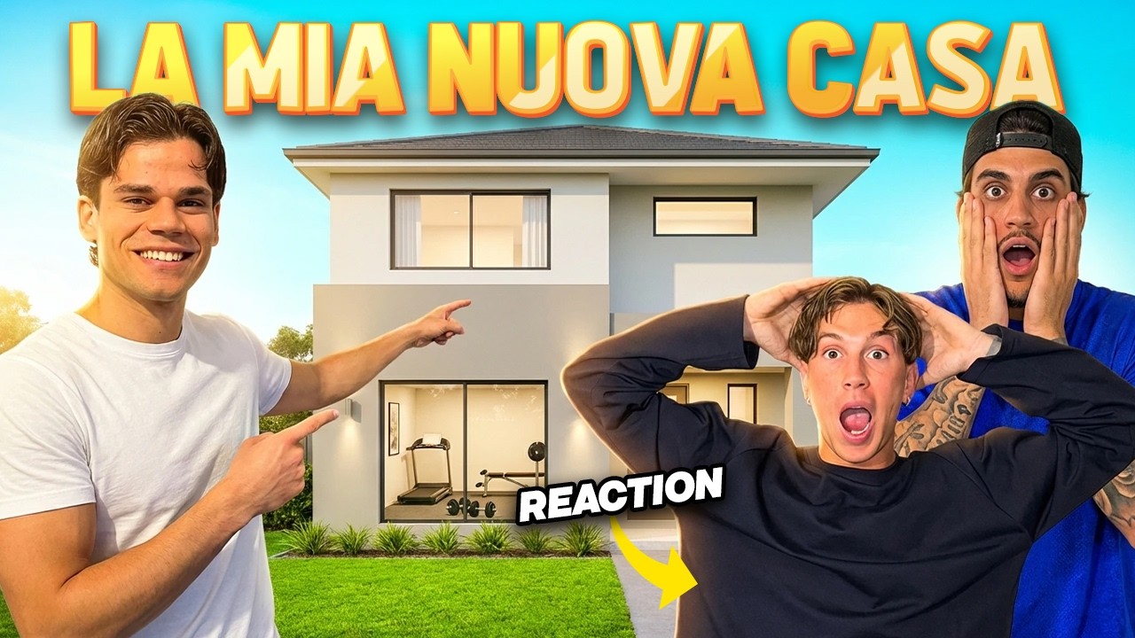FENE E FRATINO REAGISCONO ALLA MIA NUOVA CASA😱🏡
