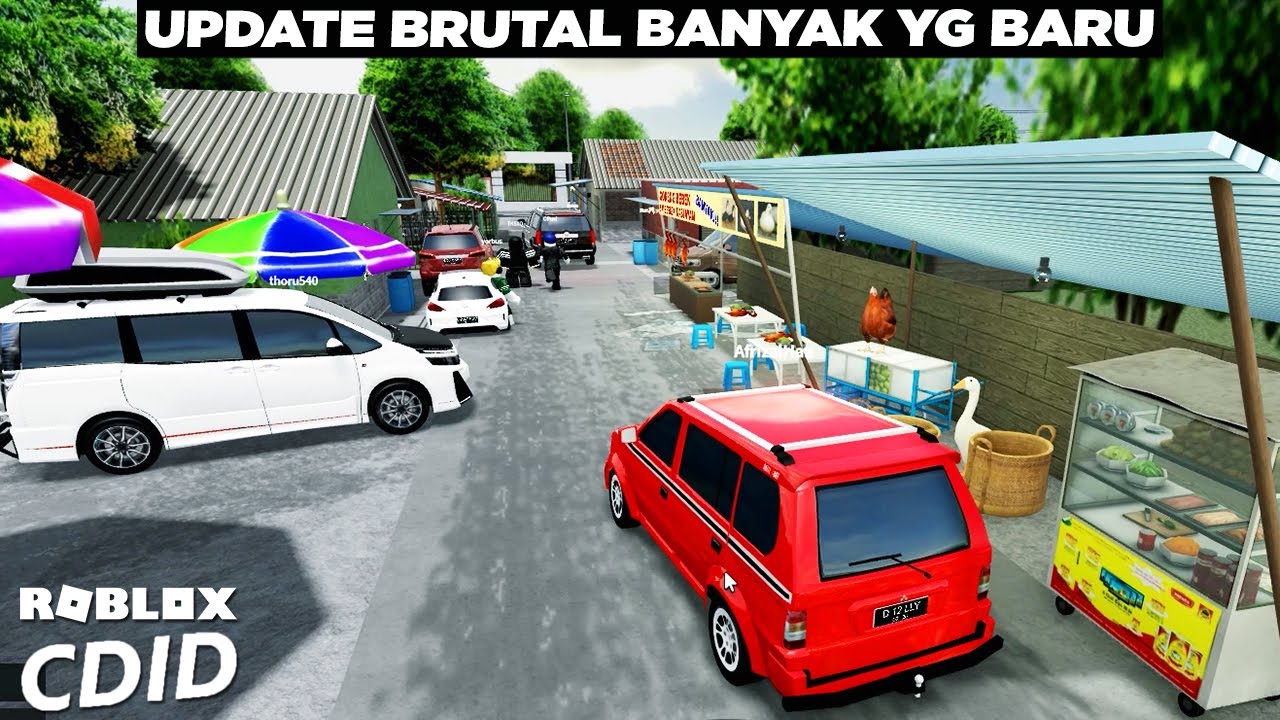 Nuansa Indonesia Semakin Berasa - Jalan Tol Panjang Sampai Pasar \( ͡• ‿ ͡•)/ Roblox CDID Update
