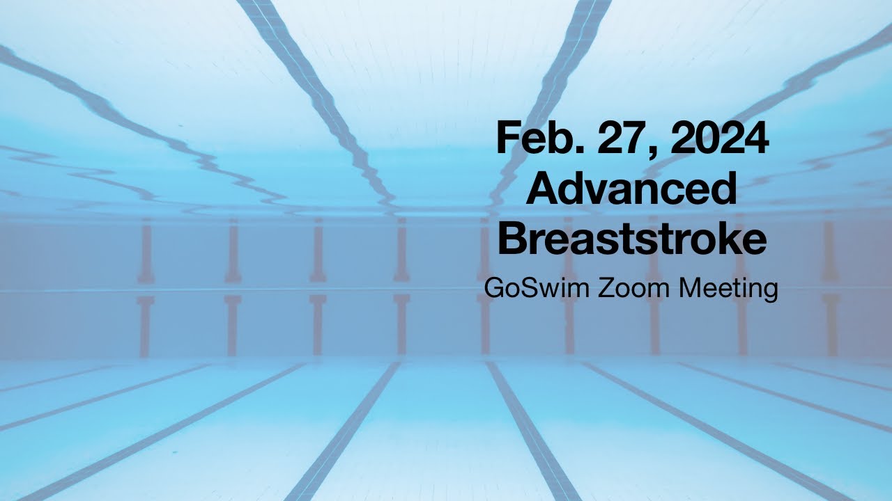 How to Coach Breaststroke After Teaching the Basics