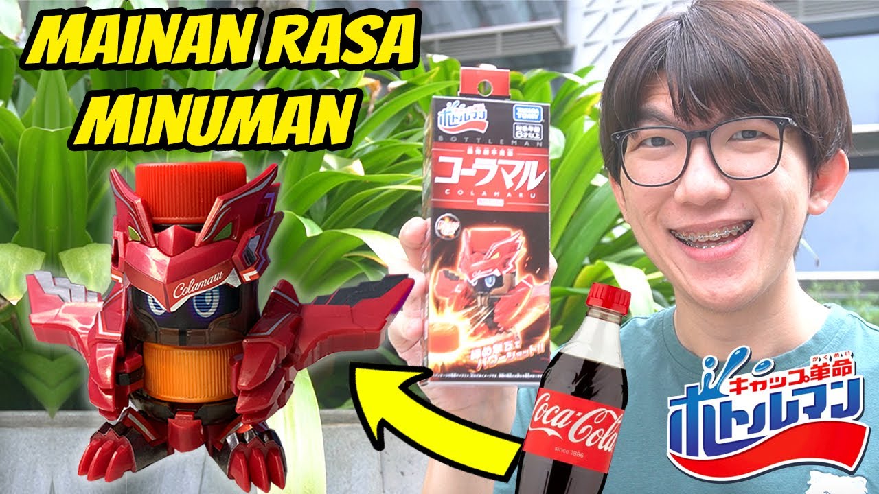 MAINAN RASA MINUMAN?! Unboxing Bottleman Colamaru - Bottleman Indonesia