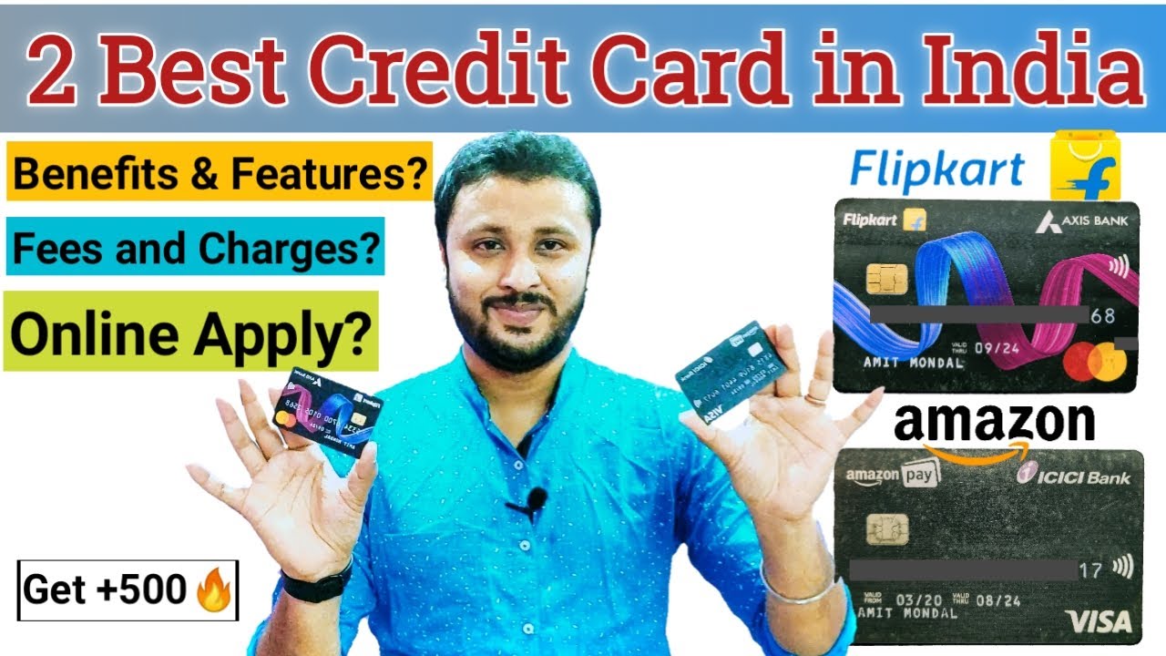 Best Credit Card For Online Shopping | ICICI Amazon Pay & Axis Flipkart Credit Card Full Details