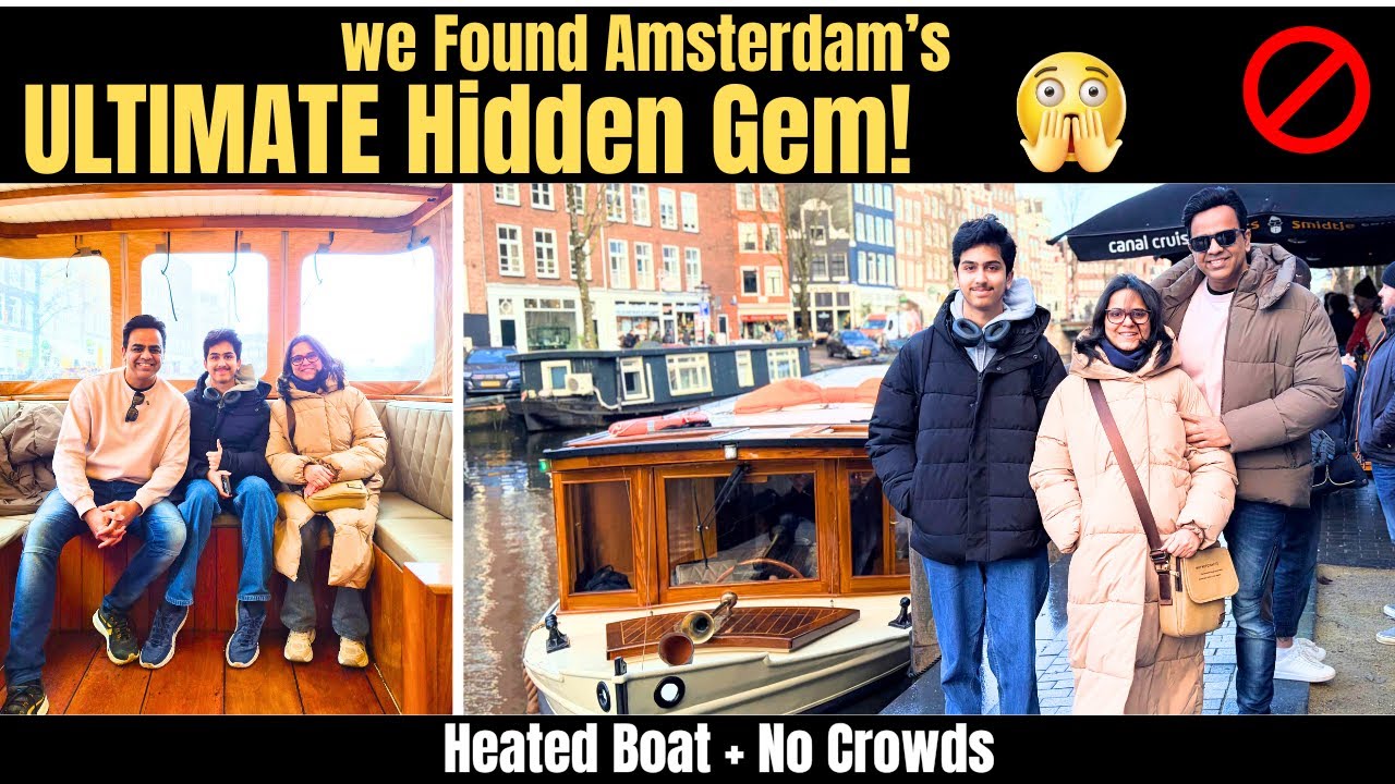 Amsterdam’s ULTIMATE Hidden Gem! 🤫 (Heated Boat + No Crowds) 4K 2026 @globalhandaslife