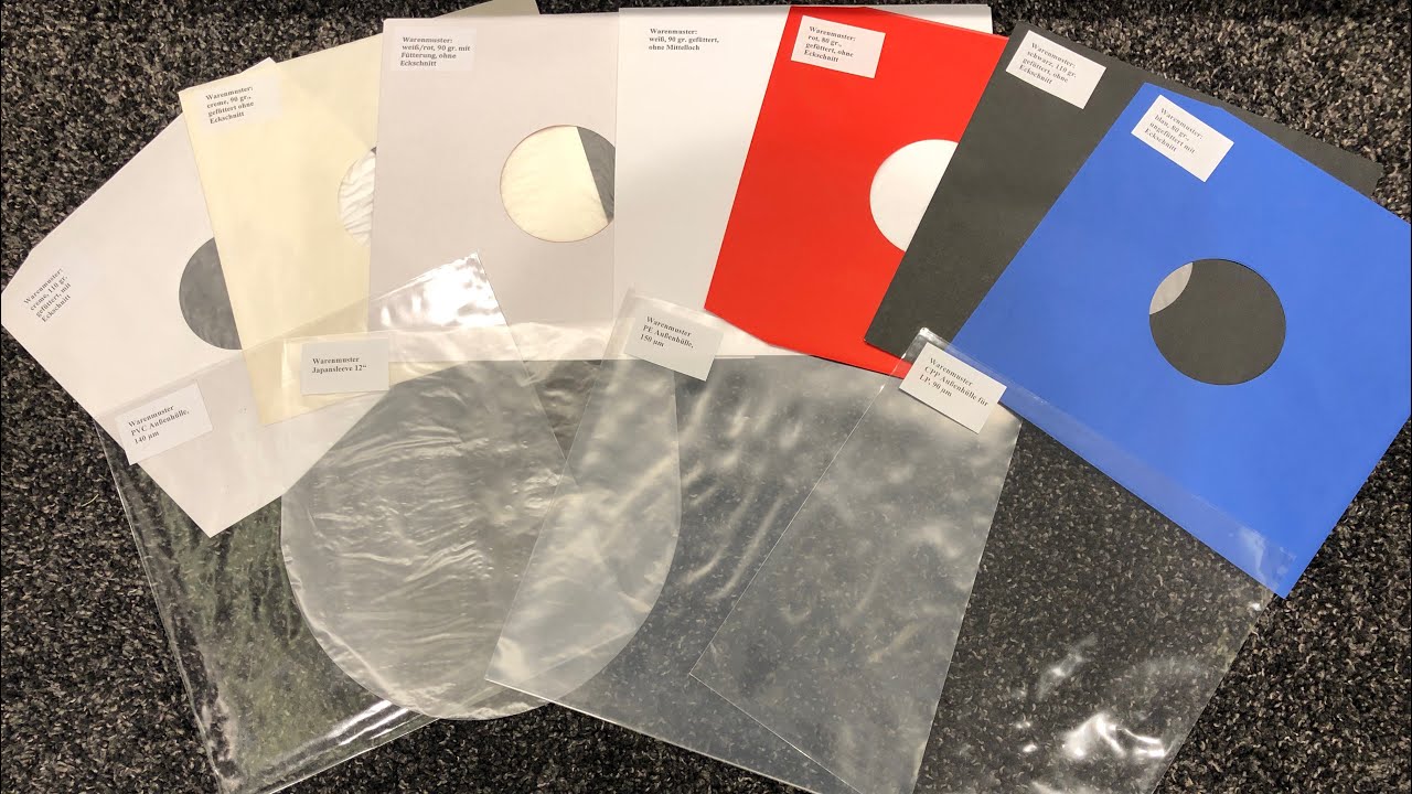 Vinyl Hüllen - Eine Marktübersicht und Eindrücke für den Schutz der Schallplatte