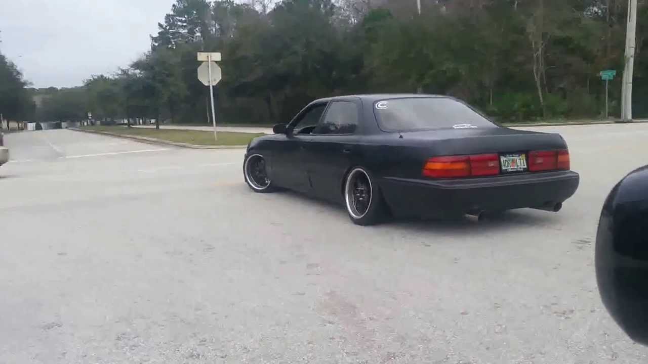 Dirty Mike's LS400. Custom headers and exhaust