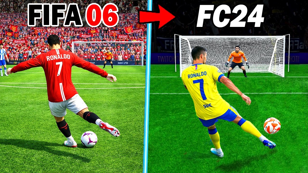 Marquer un But FOU avec Ronaldo dans Chaque FIFA !