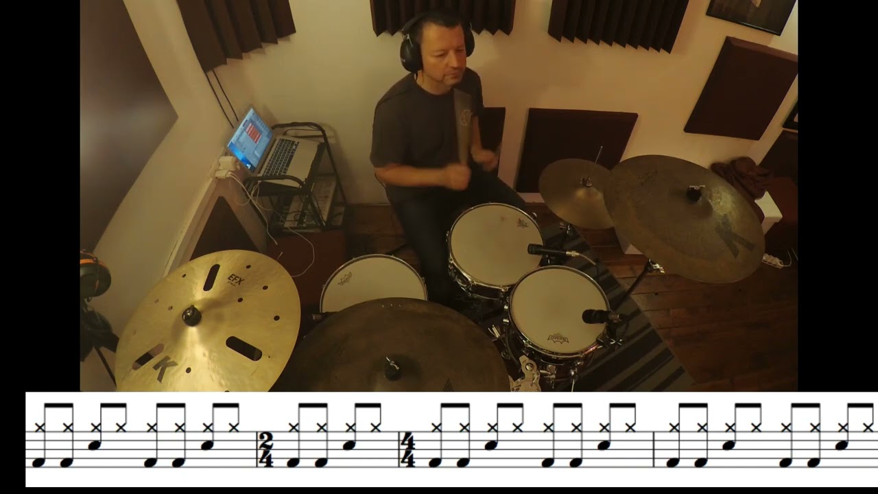 I Love Rock And Roll (Joan Jett) drum cover + score