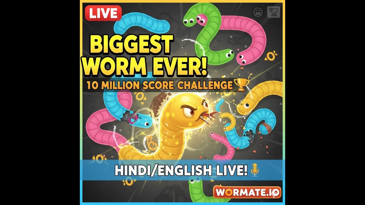 Fastest Growing Sanake 🔴🐍 | Wormate.io Pro Tips & Tricks 🎮😂 