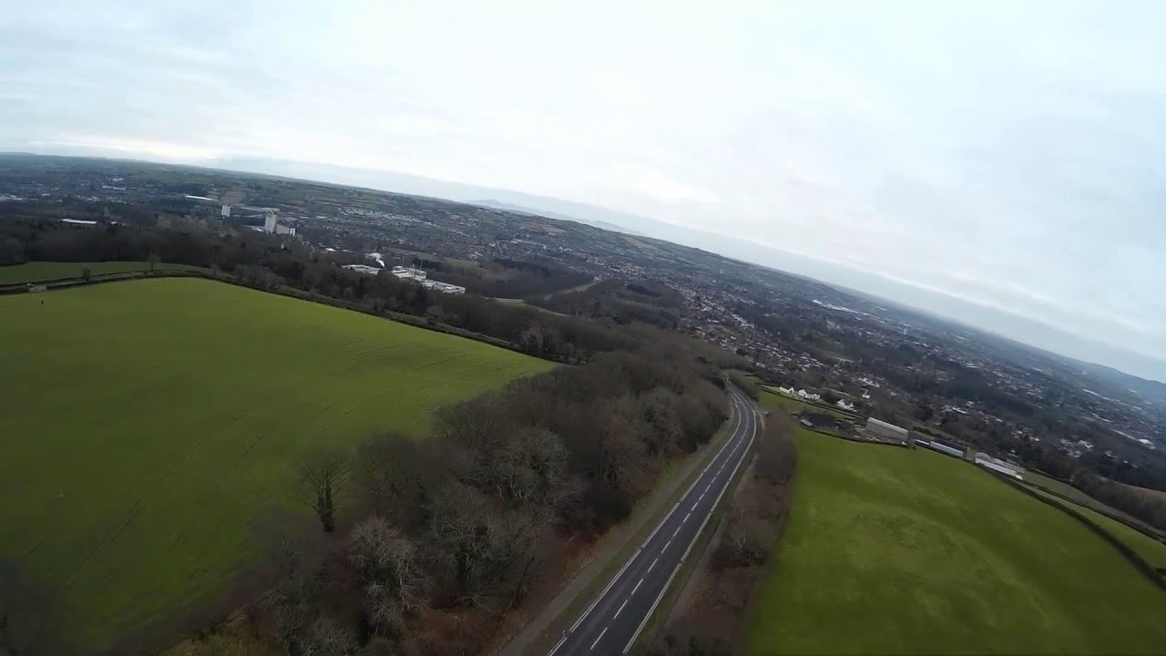 Hubsan H301S Spy Hawk Making a RTH turn.