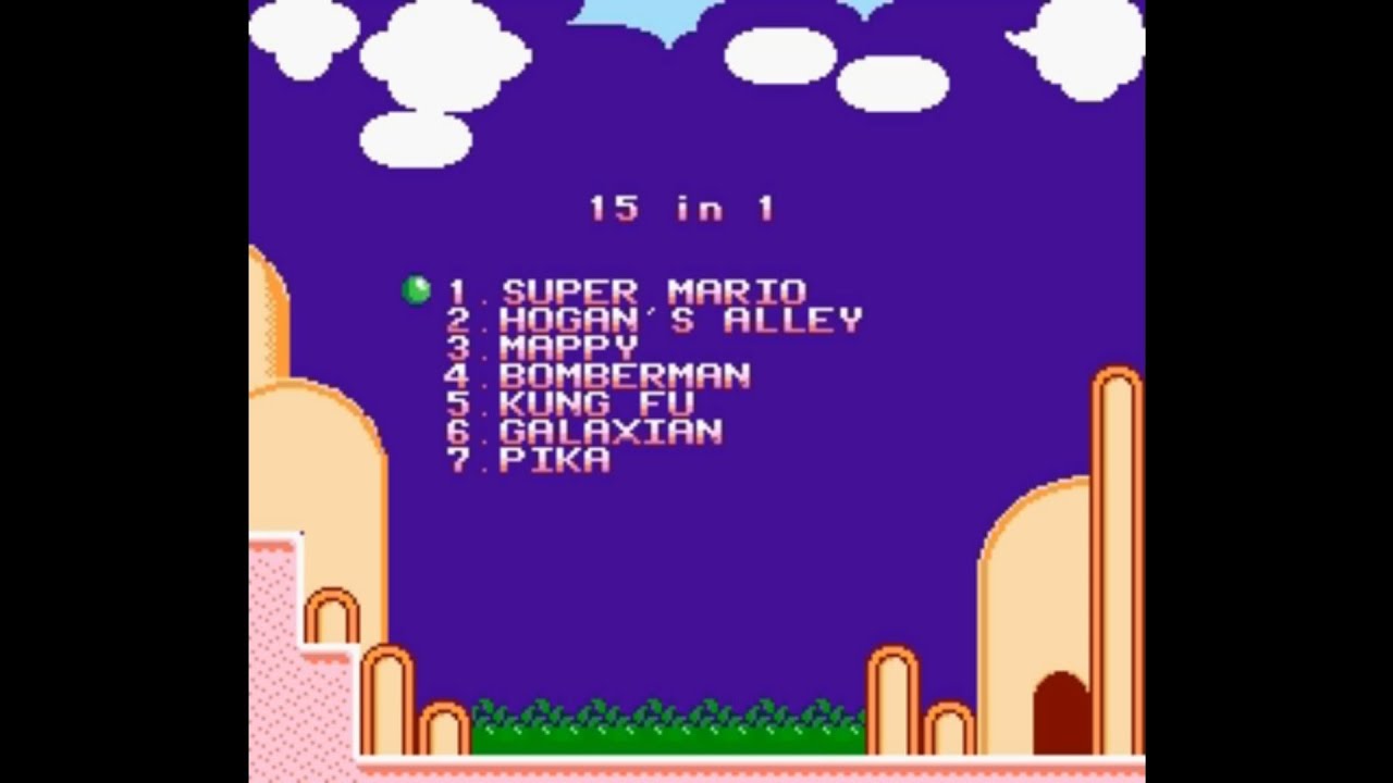 Multi-game 15-in-1 (BS-8337) (Unl)