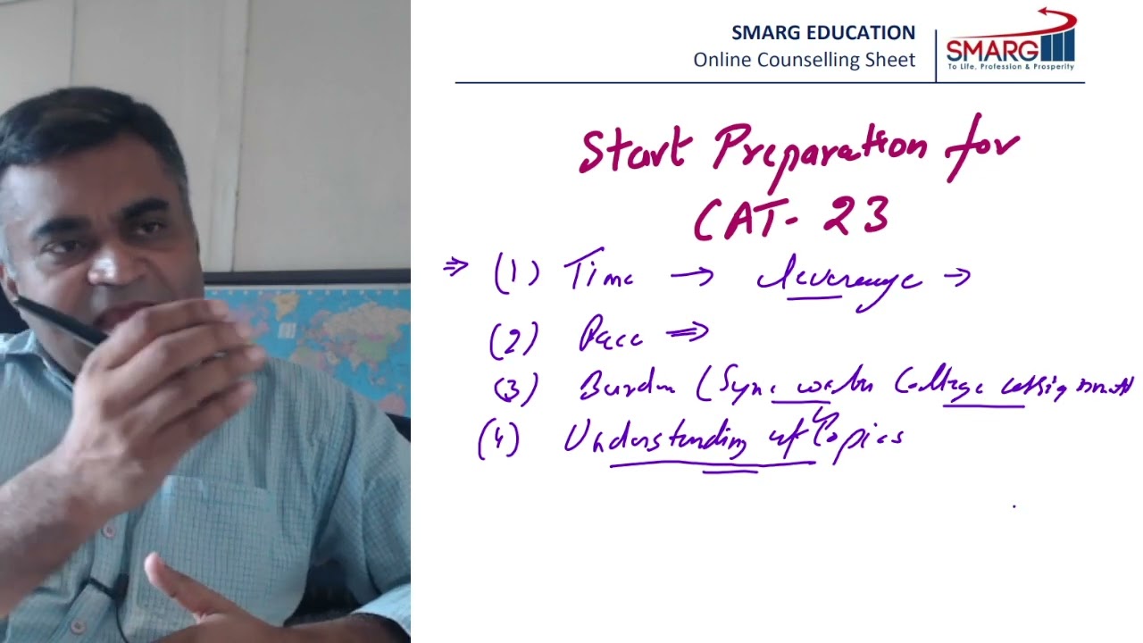 Decide well in time for CAT-23 preparation