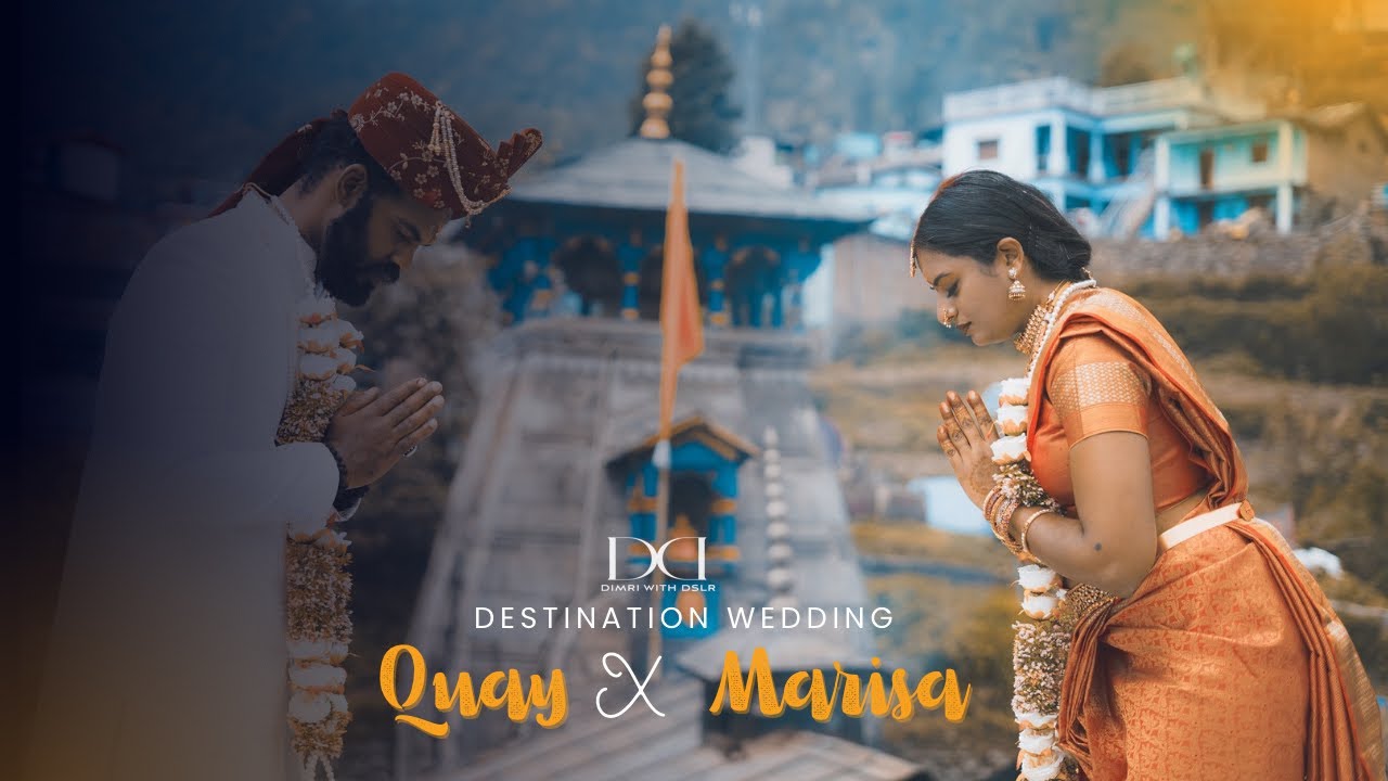 DESTINATION POST WEDDING HIGHLIGHT | Quay & Marisa | Triyuginarayan Temple Uttarakhand