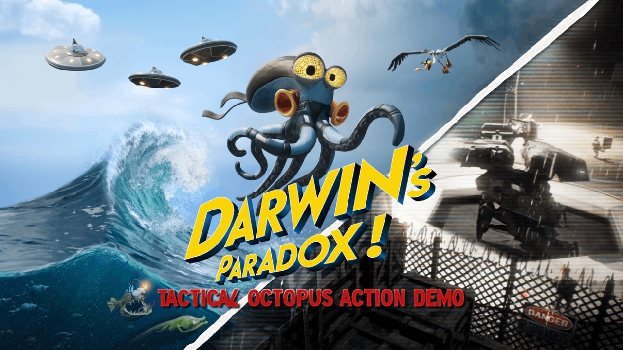 METAL GEAR SOLID, PERO ERES UN PULPO🐙​ - Darwin's Paradox! [𝘿𝙀𝙈𝙊]