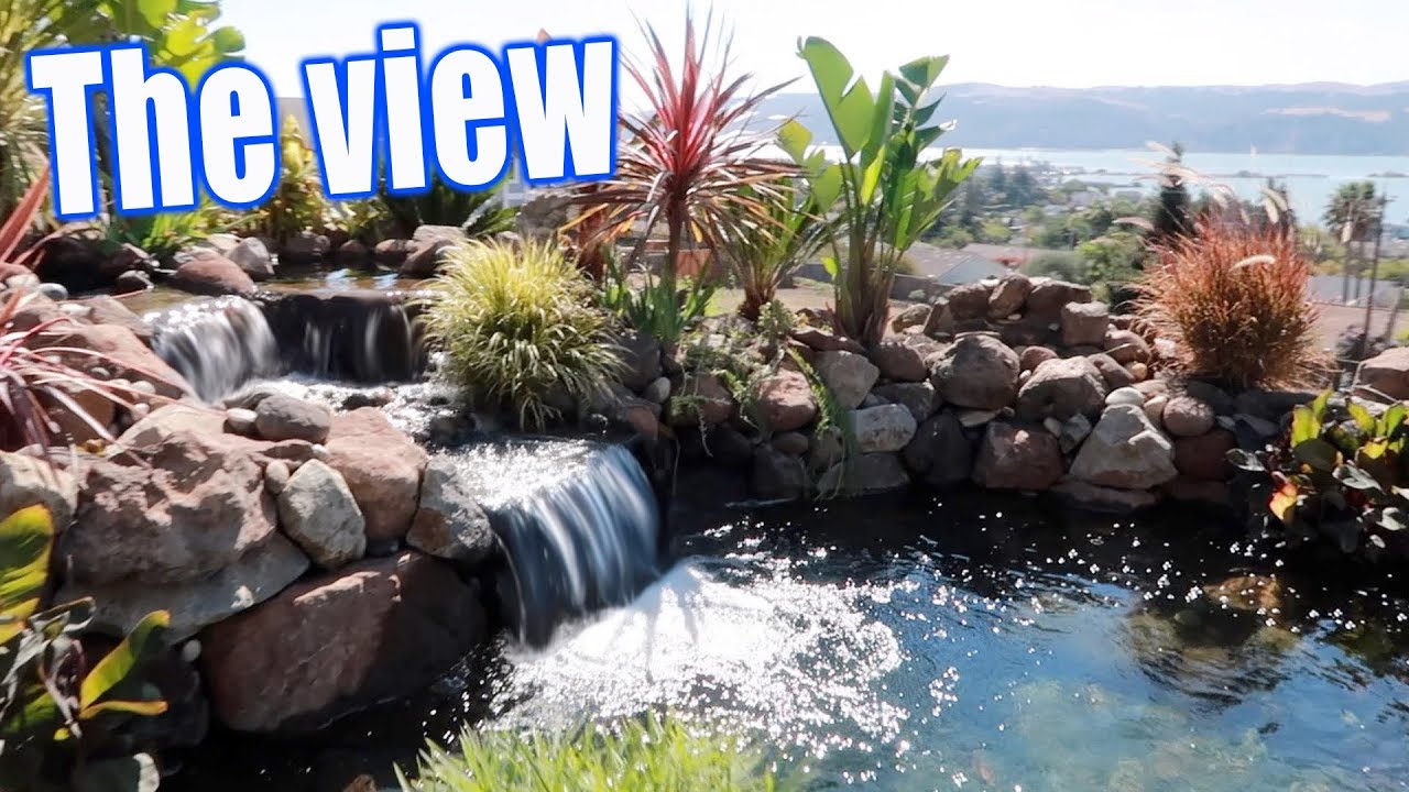 Million Dollar View with a KOI POND!