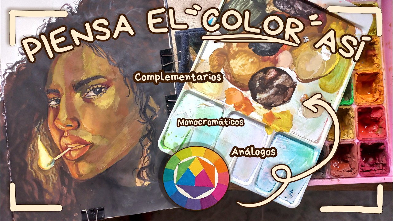 Deja de usar el color al azar🎨 Teoría del color para principiantes| análogos, mono y complementarios