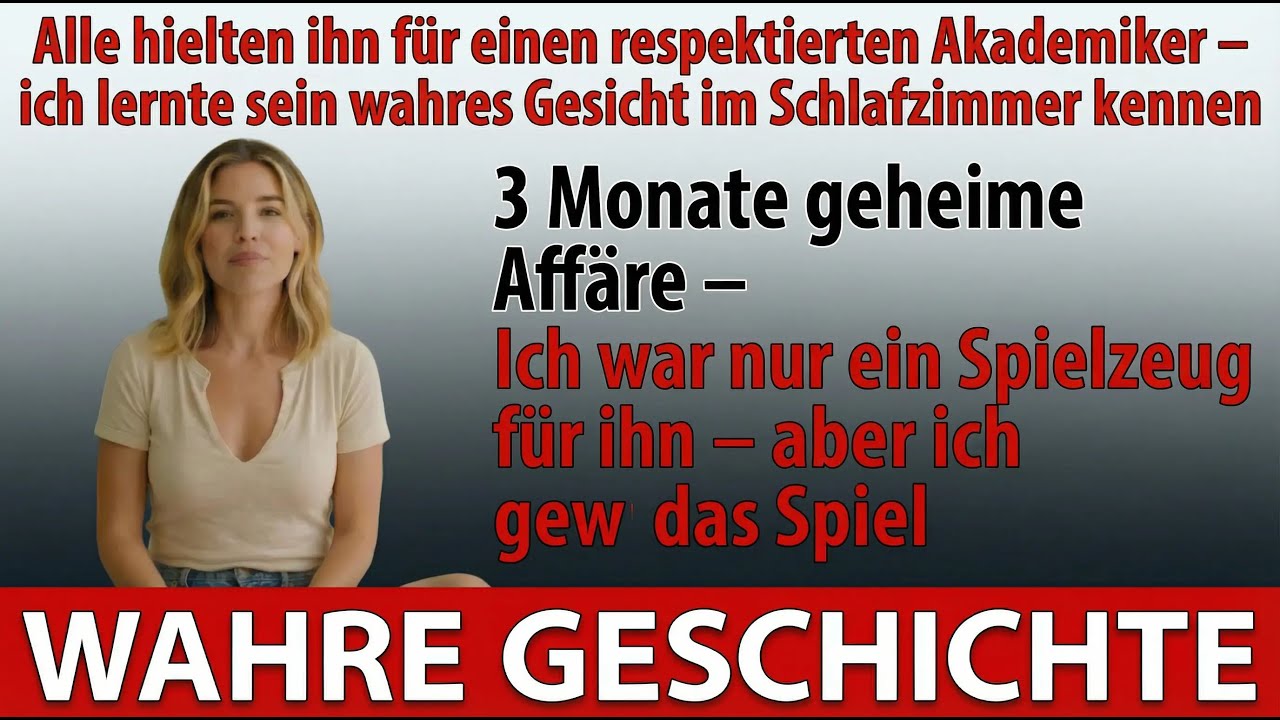 Ich hatte eine geheime Affäre mit meinem Professor