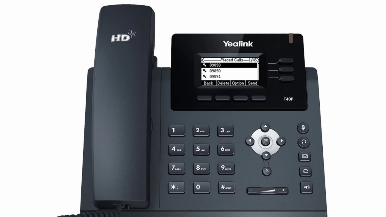 T40P IP Phone - History