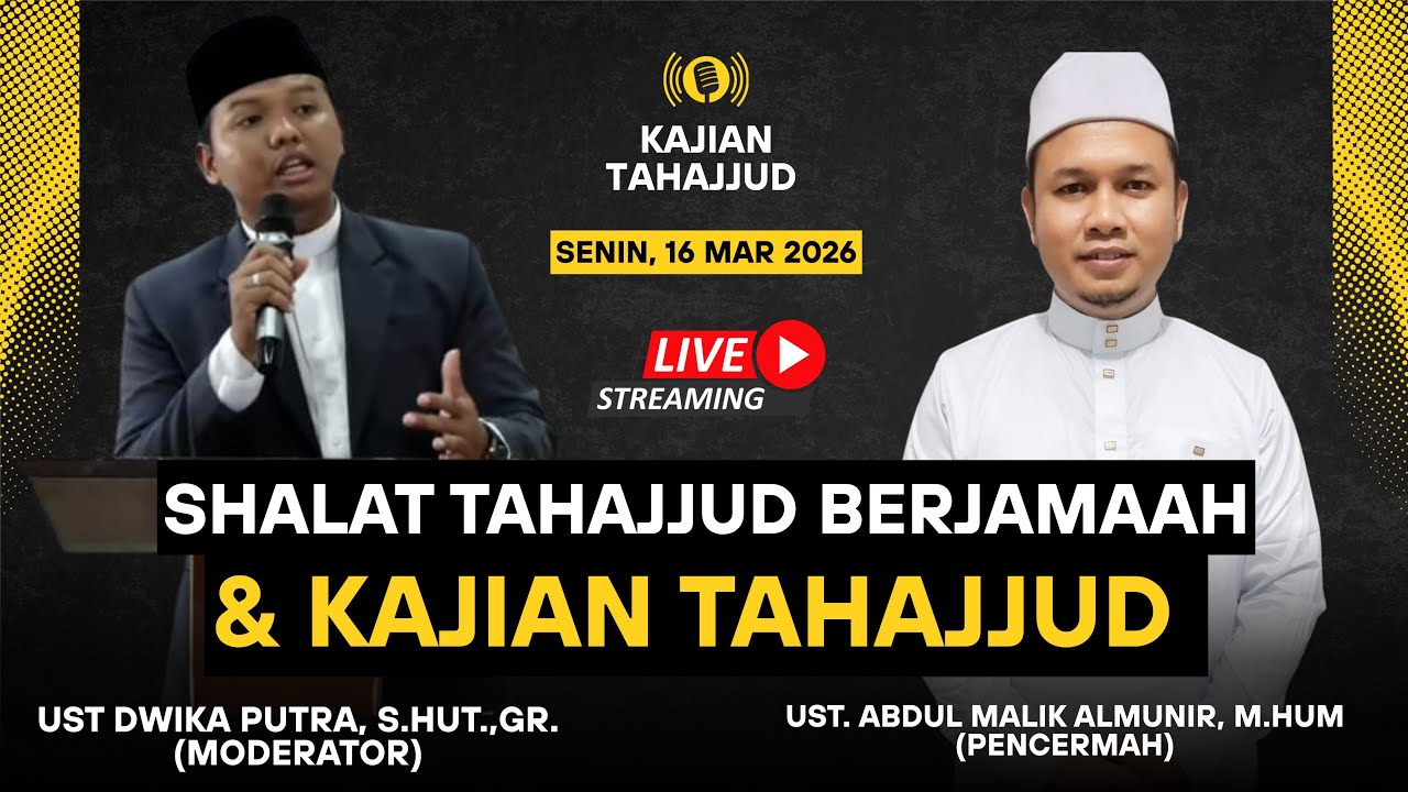 ITIKAF RAMADHAN 1447 H MALAM KE 26 DI MASJID JAMI NURUL IMAN TANJUNGPINANG