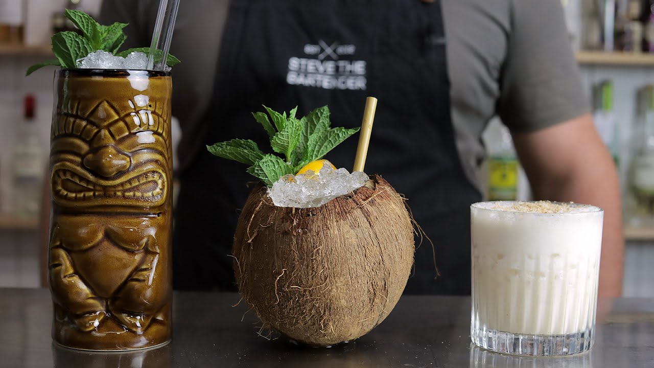 3 x TIKI RECIPES (from SMUGGLER'S COVE Cocktail Book!)