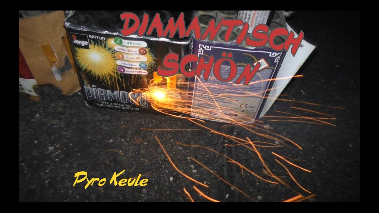 Jorge Diamond Feuerwerksbatterie | 4k | Pyro Keule