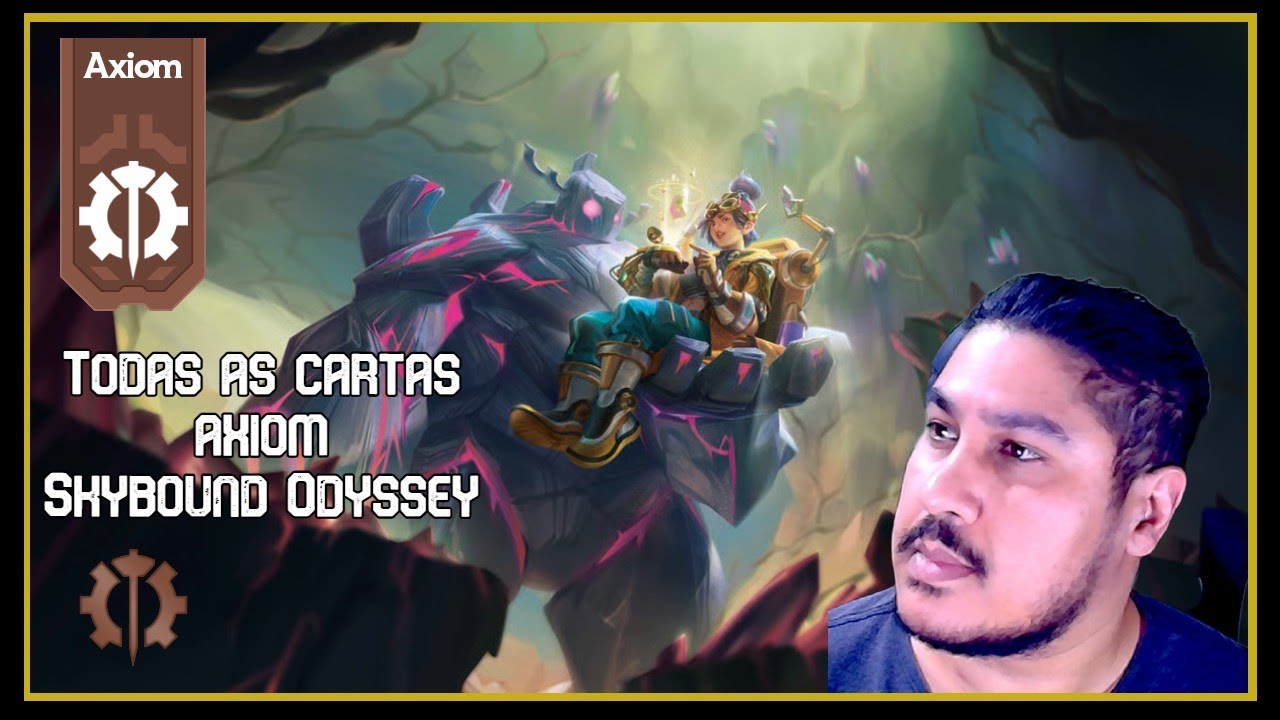 TODAS AS CARTAS DA NOVA COLEÇÃO - Axiom - Skybound Odyssey - Altered TCG