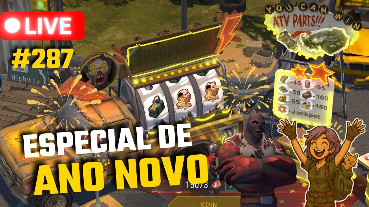 [🔴 AO VIVO ] ESPECIAL de ANO NOVO com SORTEIOS de GIFTCARD | Last Day On Earth Survival🔥 - #287