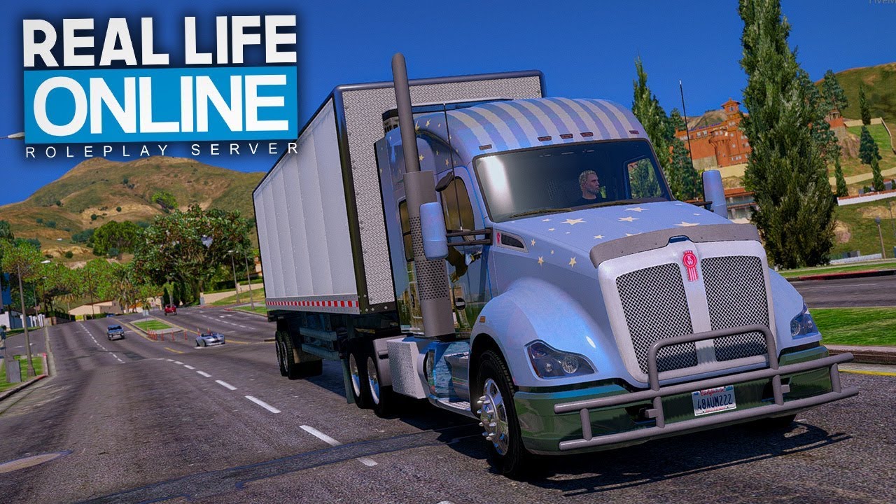 Lastkraftwagenfahrer! TUT TUT - GTA 5 Real Life Online