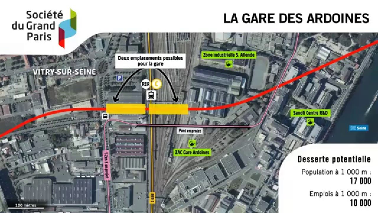 Ligne 15 Sud - De Pont de Sèvres à Noisy Champs