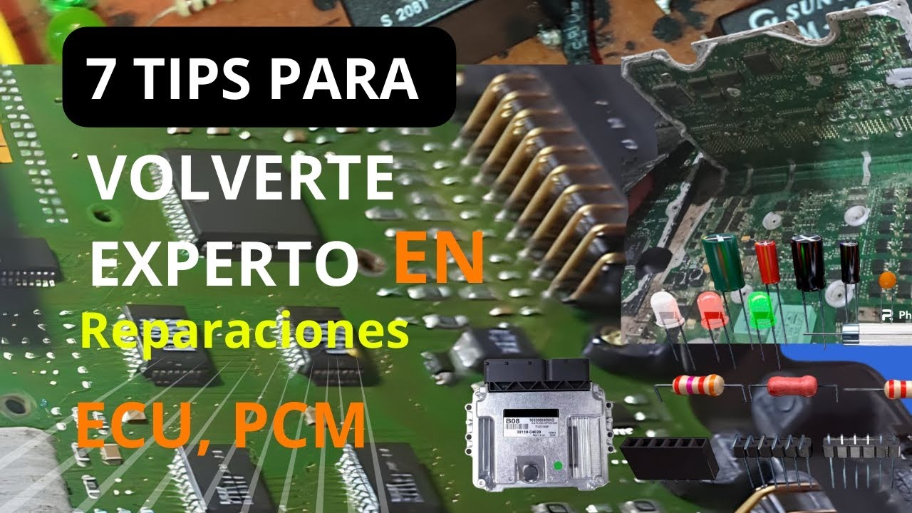 🔥7 ASPECTOS para reparar computadoras AUTOMOTRICES nivel profesional 🚘⚙️