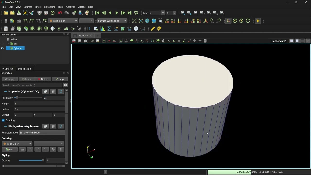 Adding Basic Shapes in ParaView | ParaView Basics Course