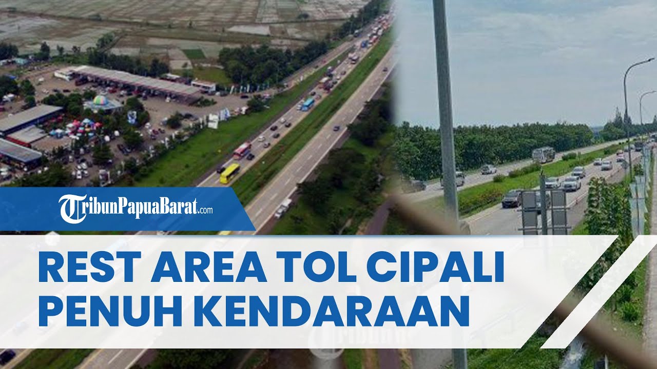 Kendaraan di Rest Area KM 166 Tol Cipali Majalengka Penuh, Polisi Buka Tutup Akses Pintu Masuk