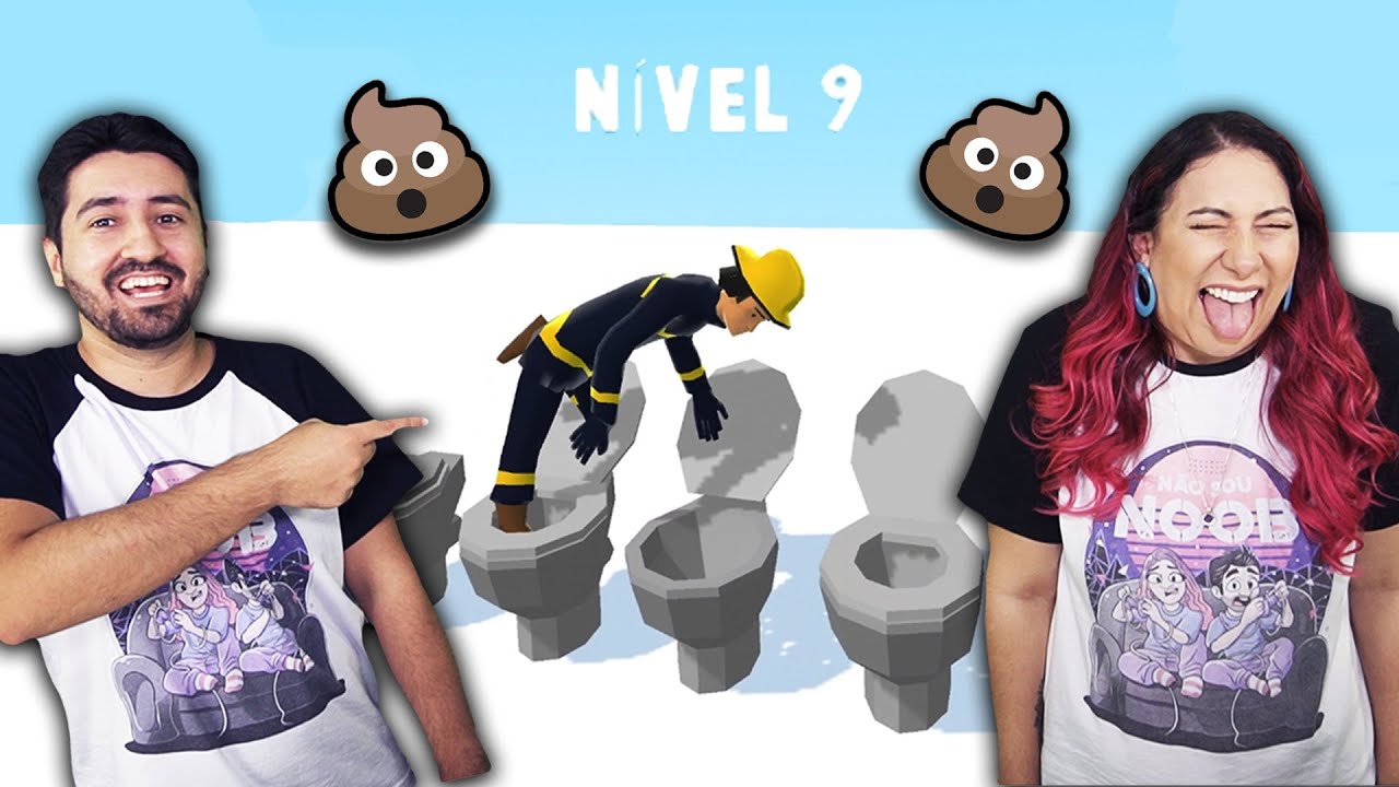 TENTE NÃO CAIR DENTRO DA PRIVADA do Fail Run
