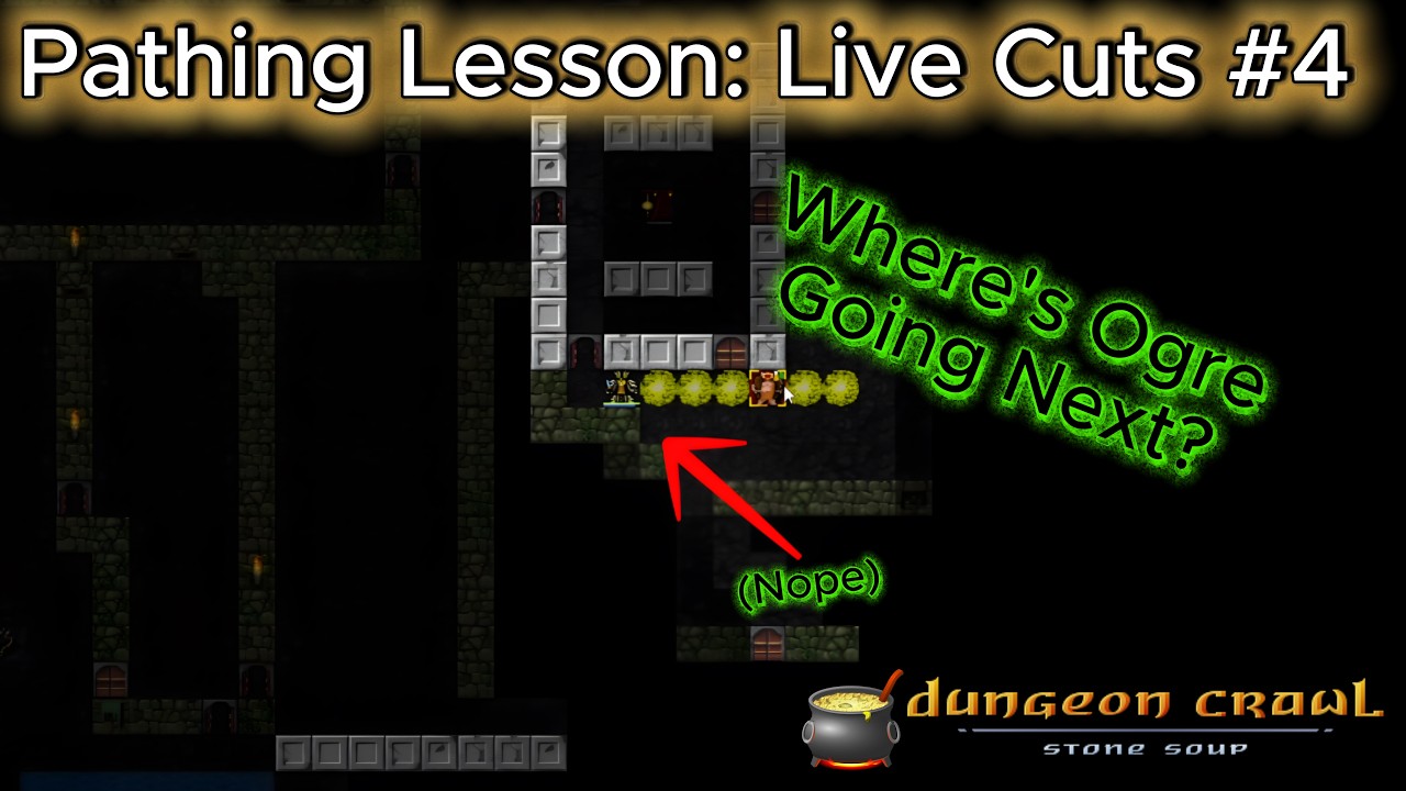 New DCSS Pathing Tip Just Dropped!