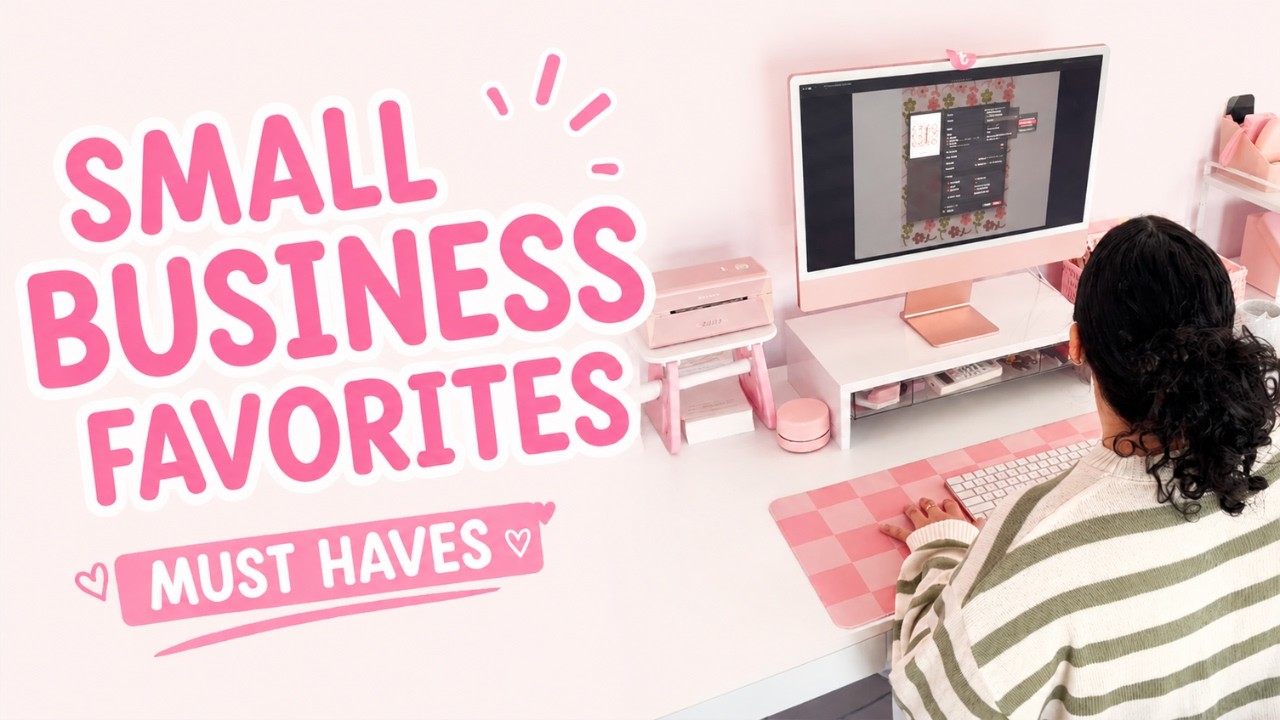 8 Small Business Must-Haves I Can't Run My Business Without |The BEST Investments for Small Business