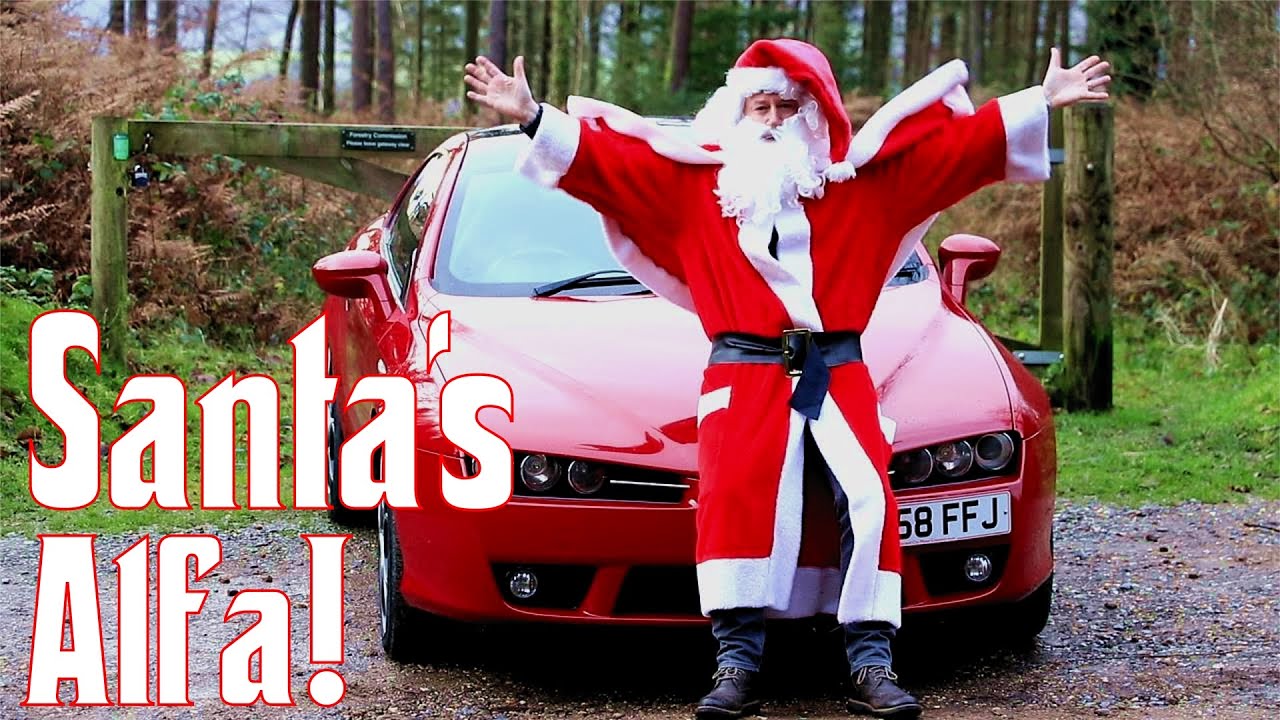 If Santa drove an Alfa Romeo!