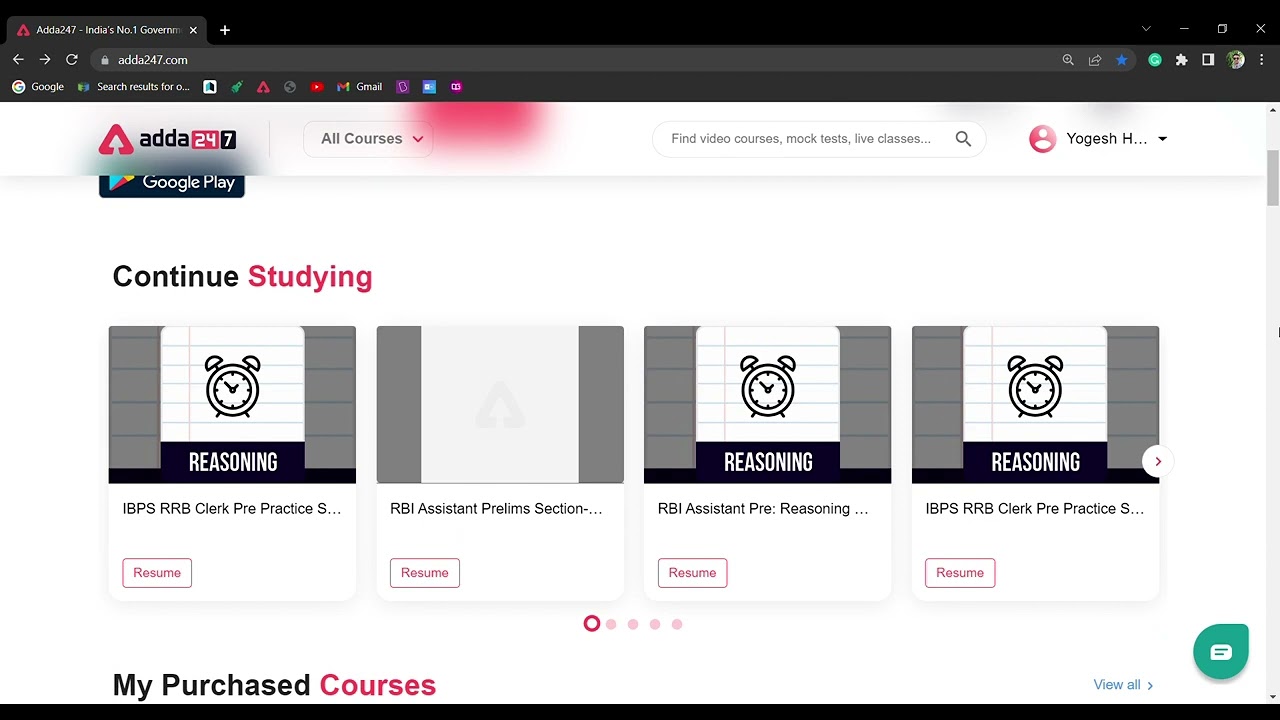 How to access updated Adda247 quizzes on laptop ?  | Updated Website |