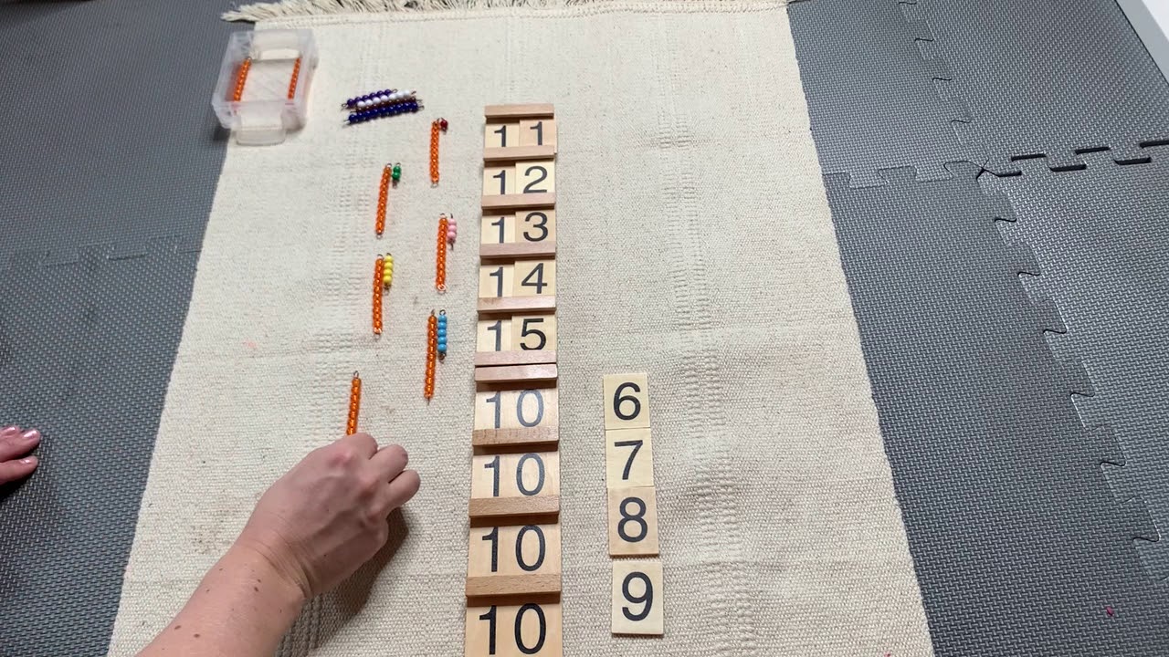 Montessori Teen Boards and Bead Bars