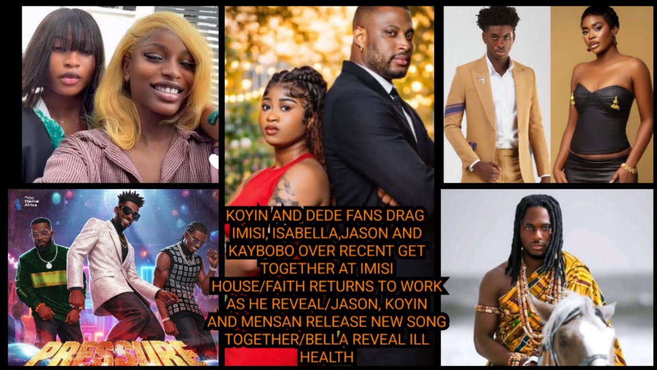 KOYIN AND DEDE FANS DRAG IMISI, ISABELLA,JASON AND KAYBOBO OVER RECENT GET TOGETHER AT IMISI'S HOUSE