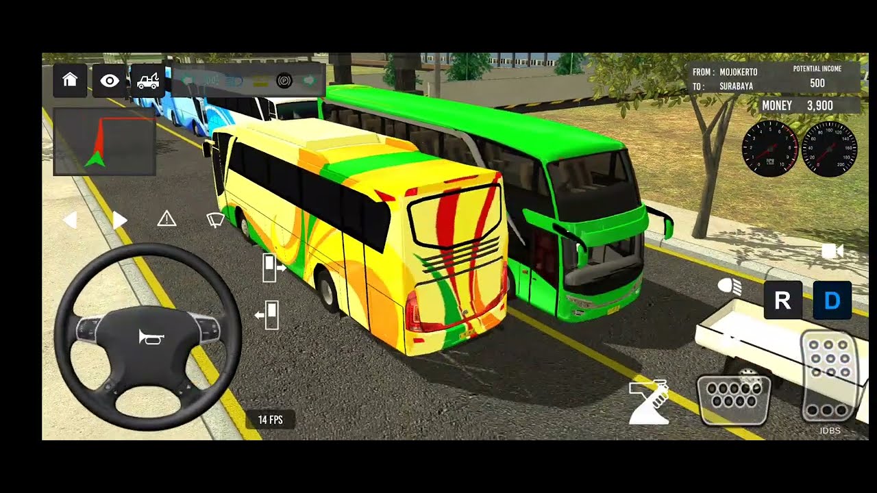 Indonesia Coah Bus driving | Euro Bus Simulator 2025 Android Gameplay No 8