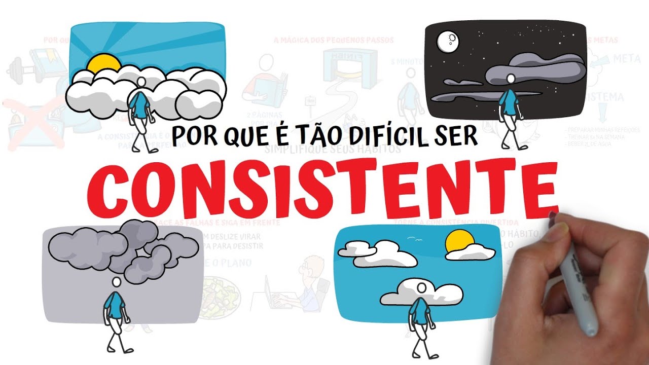 Por que &eacute; t&atilde;o dif&iacute;cil ser CONSISTENTE | SejaUmaPessoaMelhor