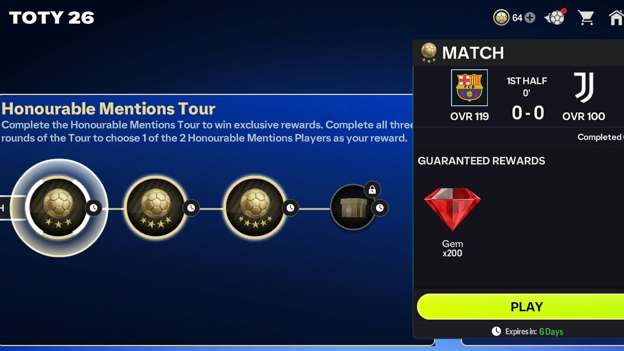FC Barcelona vs. Juventus. Honourable Mentions. FC Mobile 