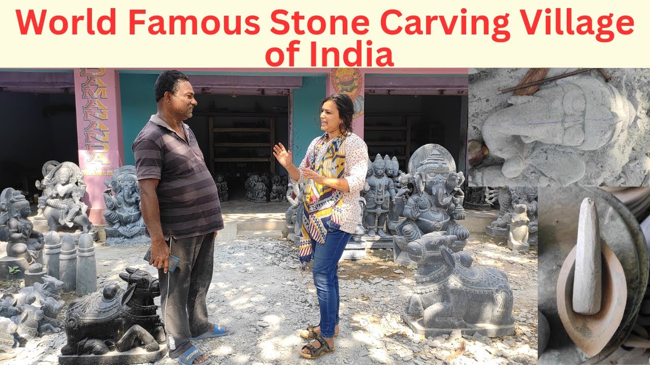 World Famous Stone Carver's Village; Kesna || I ❤️ ODISHA