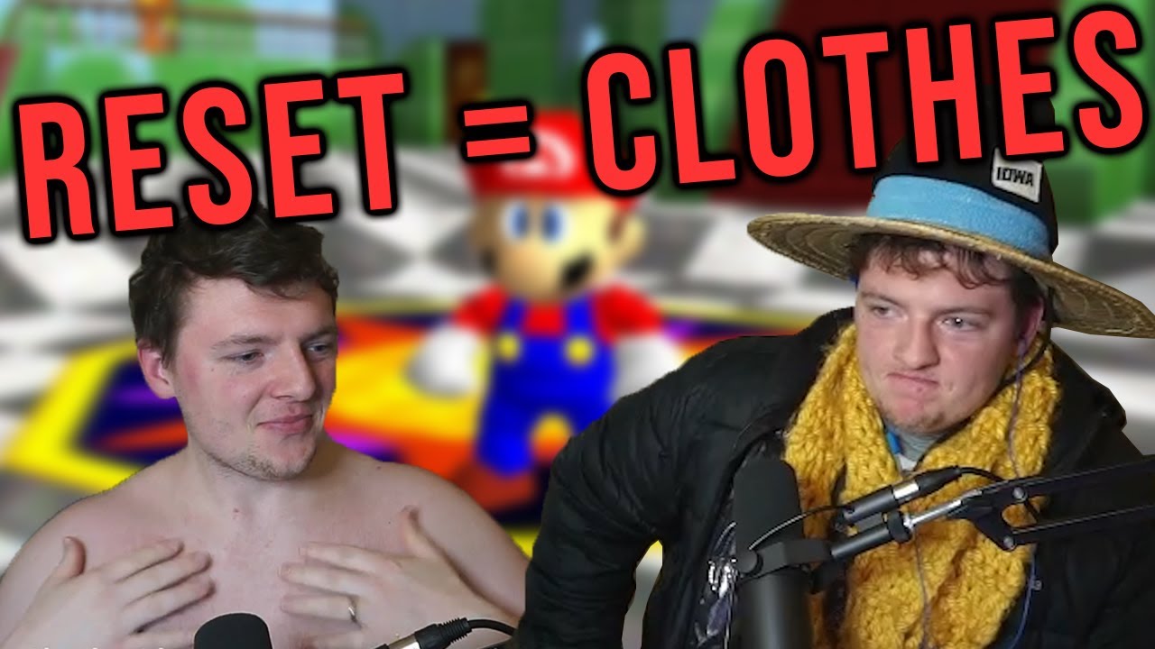 Mario 64 but every reset I wear more clothes
